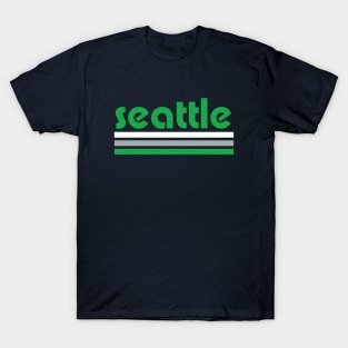 Retro Seattle Stripes T-Shirt